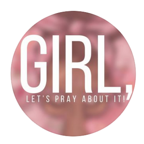 GIRL LET'S PRAY ABOUT IT LOGO | 3D POPUP SHOP